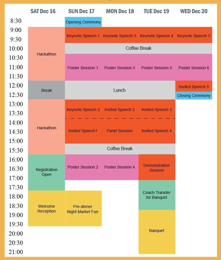 PROGRAM SCHEDULE